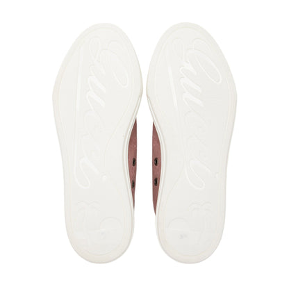 Gucci GG Canvas Leather Sneakers - Size 6.5 / 36.5 (SHF-rURJoF)