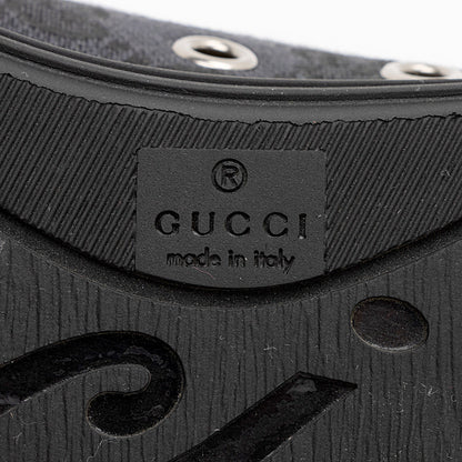 Gucci GG Canvas Leather Sneakers - Size 7 / 37 (SHF-cn5OB4)