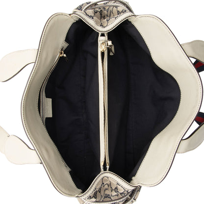 Gucci GG Canvas Leather Web Shoulder Bag (SHF-Syij4P)
