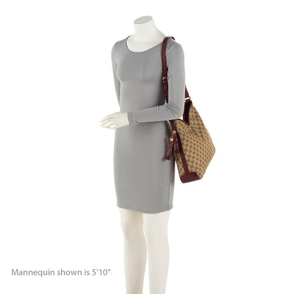 Gucci GG Canvas Marrakech Medium Hobo (SHF-IGUAKI)