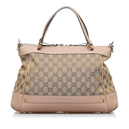 Gucci GG Canvas Mayfair Satchel (SHG-faYZKh)