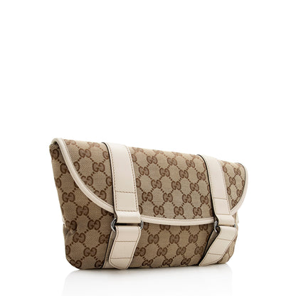 Gucci GG Canvas Messenger Belt Bag (SHF-22248)
