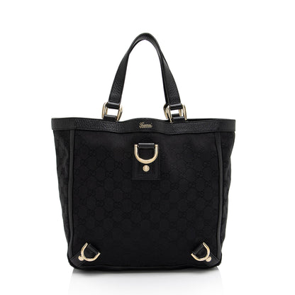 Gucci GG Canvas Mini Abbey Tote (SHF-1rSZcf)