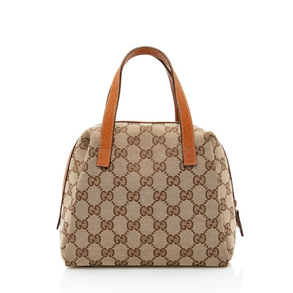 Gucci GG Canvas Mini Satchel (SHF-19323)