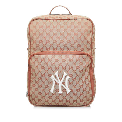 Gucci GG Canvas NY Yankees Backpack (SHG-MYSp7m)