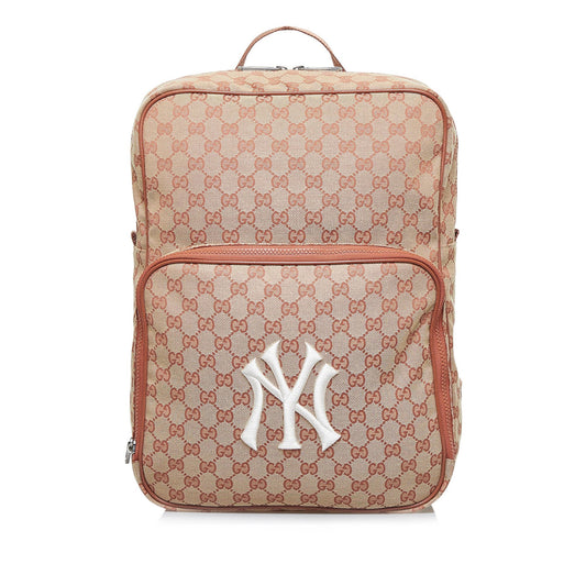 Gucci GG Canvas NY Yankees Backpack (SHG-MYSp7m)