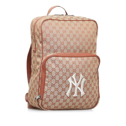Gucci GG Canvas NY Yankees Backpack (SHG-MYSp7m)