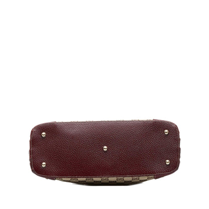 Gucci GG Canvas Nailhead Handbag (SHG-CKf7Dk)