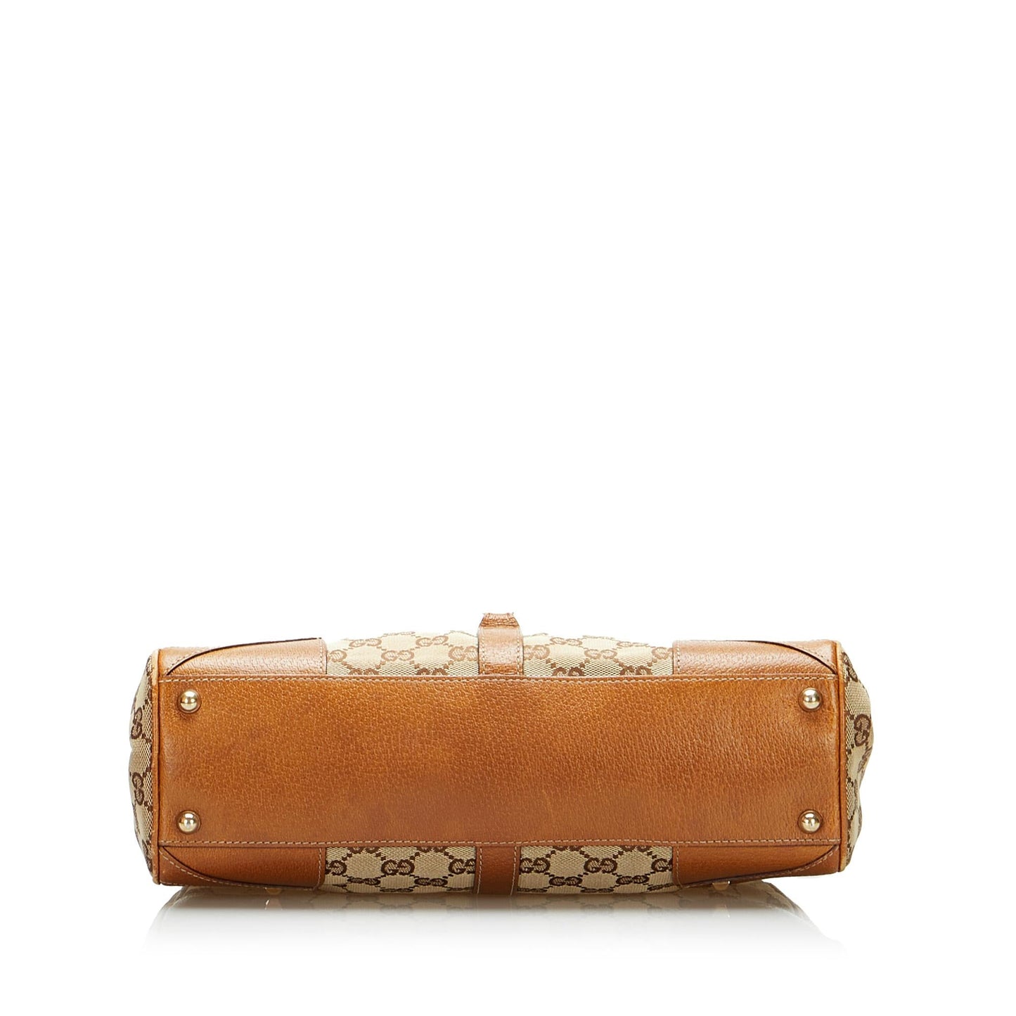 Gucci GG Canvas Nailhead Jackie Bardot (SHG-z8pNuY)