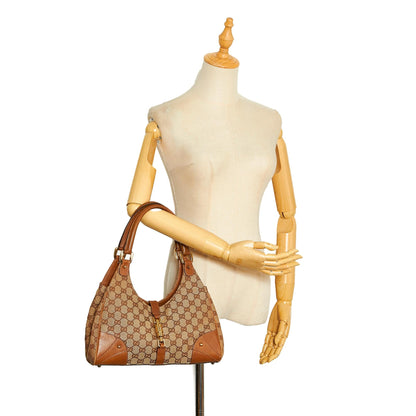 Gucci GG Canvas Nailhead Jackie Bardot (SHG-z8pNuY)