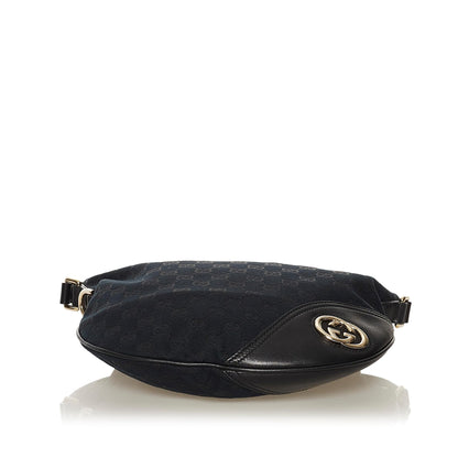Gucci GG Canvas New Britt Crossbody (SHG-34441)
