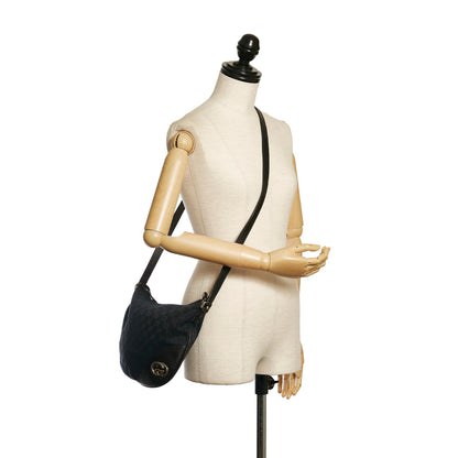 Gucci GG Canvas New Britt Crossbody (SHG-34441)