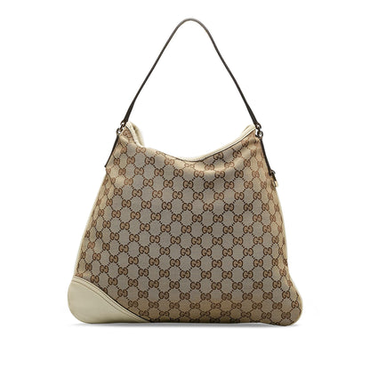 Gucci GG Canvas New Britt Hobo (SHG-SMOcBX)