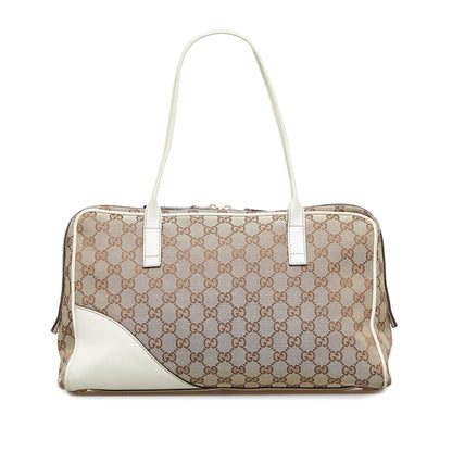 Gucci GG Canvas New Britt Shoulder Bag (SHG-hM6eqO)