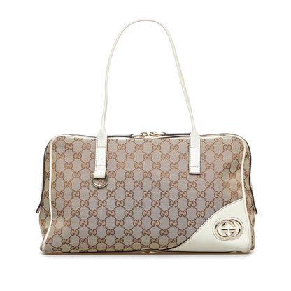 Gucci GG Canvas New Britt Shoulder Bag (SHG-hM6eqO)