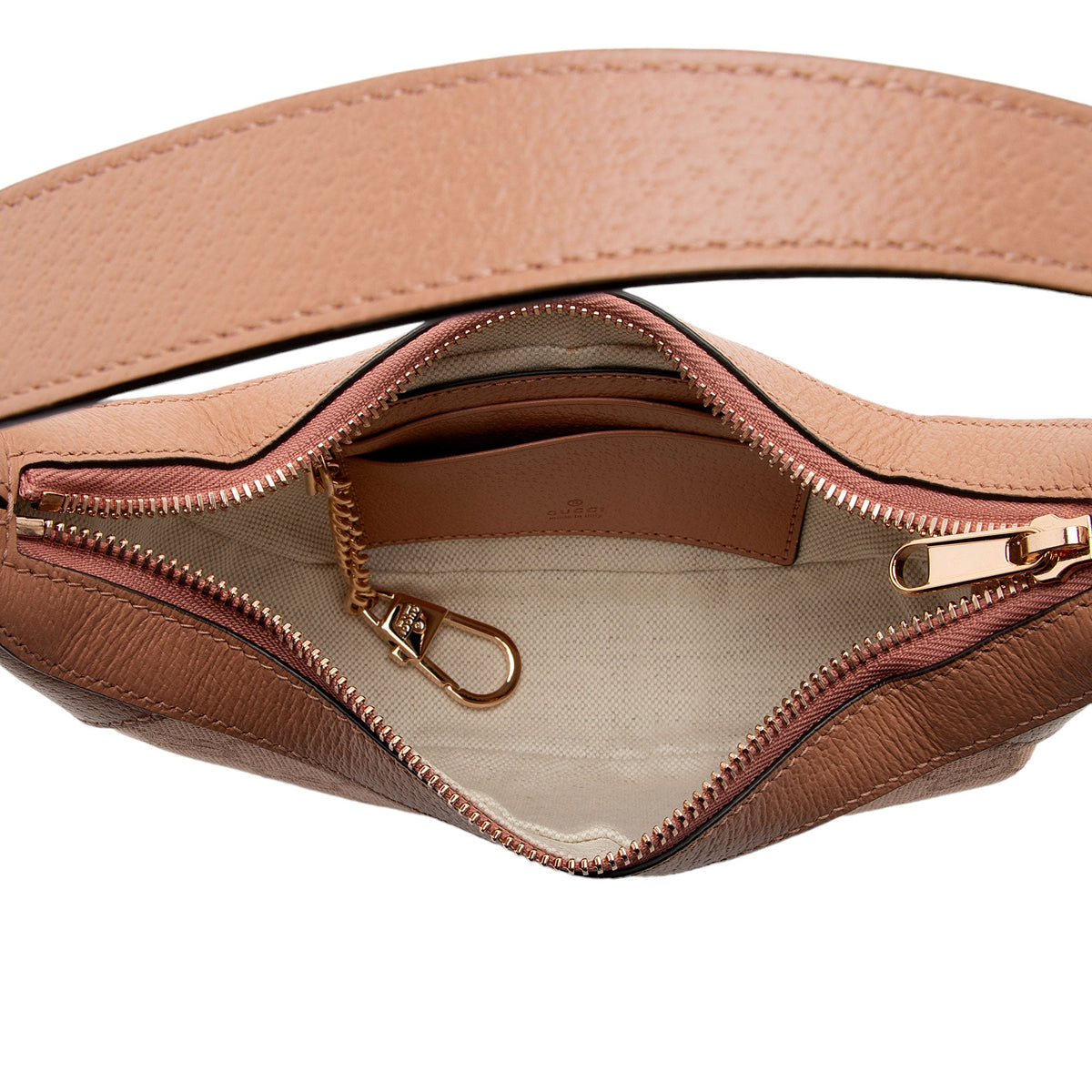 Gucci GG Canvas Ophidia Half Moon Mini Hobo (SHF-1rDKVw)