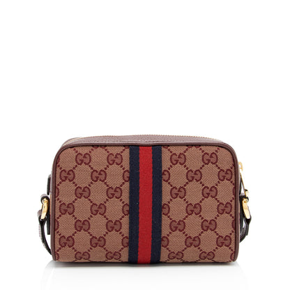 Gucci GG Canvas Ophidia Mini Shoulder Bag (SHF-xkp3mR)