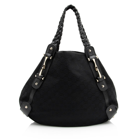 Gucci GG Canvas Pelham Medium Shoulder Bag (SHF-NIzX5t)