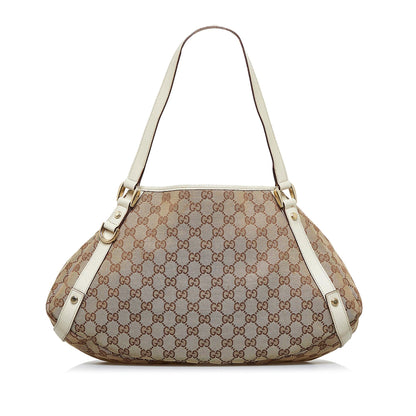 Gucci GG Canvas Pelham Shoulder Bag (SHG-R62bHz)