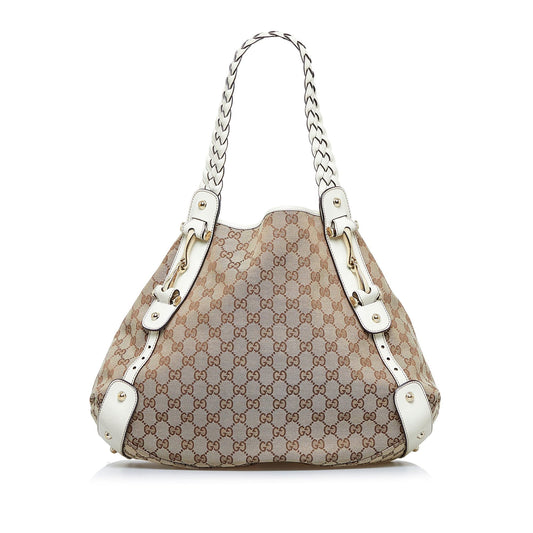 Gucci GG Canvas Pelham Shoulder Bag (SHG-UIlvok)