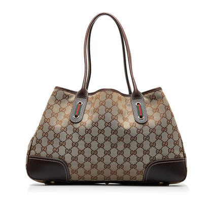 Gucci GG Canvas Princy Tote Bag (SHG-CgZKf5)