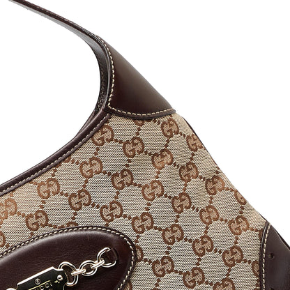 Gucci GG Canvas Punch Hobo Bag (SHG-mR2vQ1)