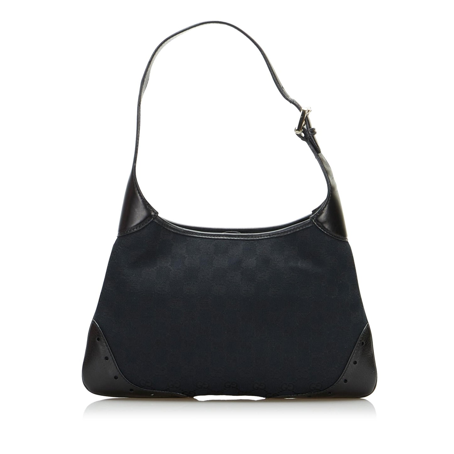 Gucci GG Canvas Punch Shoulder Bag (SHG-bcYNIO)