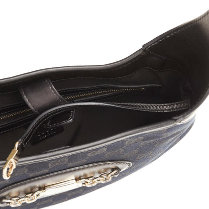 Gucci GG Canvas Punch Shoulder Bag (SHG-bcYNIO)