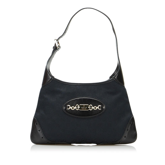 Gucci GG Canvas Punch Shoulder Bag (SHG-bcYNIO)