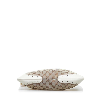 Gucci GG Canvas Punch Shoulder Bag (SHG-1mCEKQ)