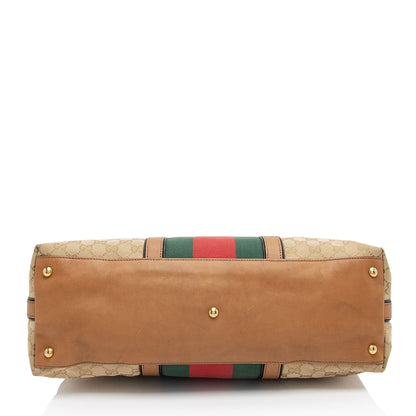 Gucci GG Canvas Rania Tote (SHF-uGCI1b)