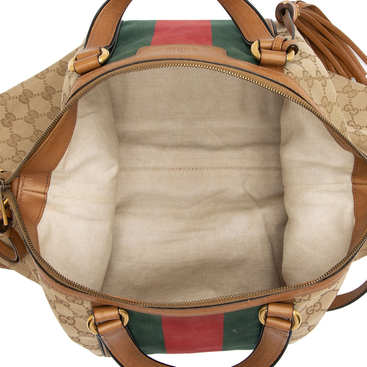 Gucci GG Canvas Rania Tote (SHF-uGCI1b)