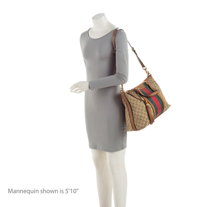 Gucci GG Canvas Rania Tote (SHF-uGCI1b)