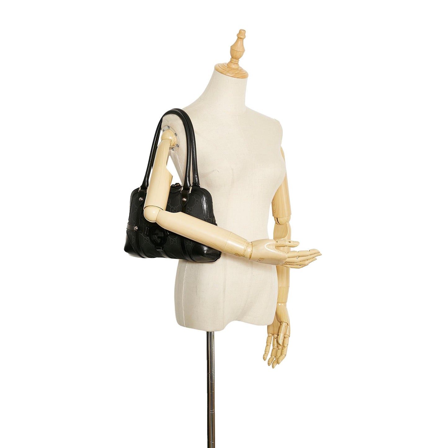 Gucci GG Canvas Reins Handbag (SHG-kxn1Yk)