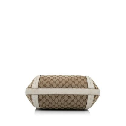 Gucci GG Canvas Running Satchel (SHG-GaGvS8)