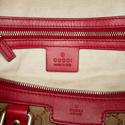 Gucci GG Canvas Satchel (SHG-peFRyU)