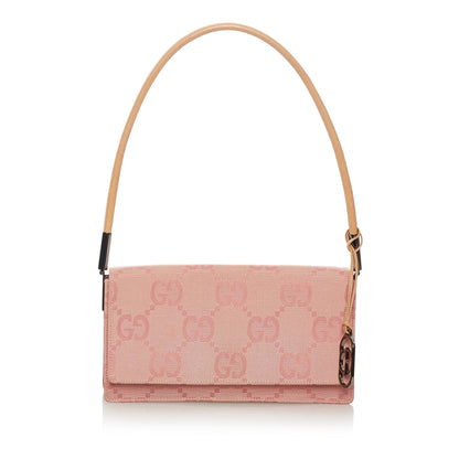 Gucci GG Canvas Shoulder Bag (SHG-27208)
