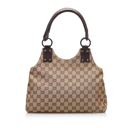 Gucci GG Canvas Shoulder Bag (SHG-E2QvCZ)