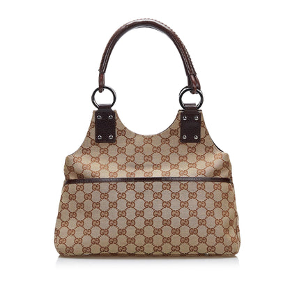 Gucci GG Canvas Shoulder Bag (SHG-E2QvCZ)