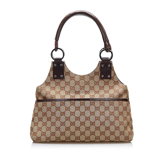 Gucci GG Canvas Shoulder Bag (SHG-E2QvCZ)