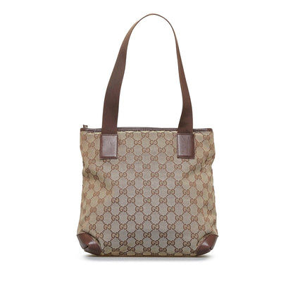 Gucci GG Canvas Shoulder Bag (SHG-XOt55K)