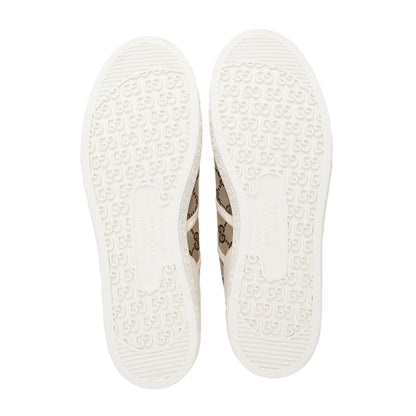 Gucci GG Canvas Sneakers - Size 8 / 38 (SHF-lc2jmk)