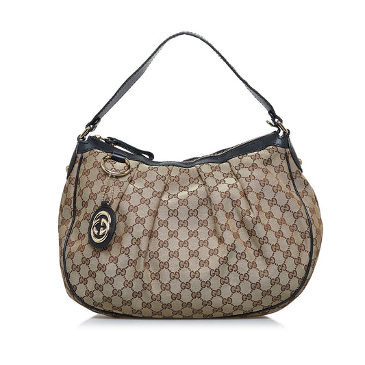 Gucci GG Canvas Sukey Hobo (SHG-tsariF)