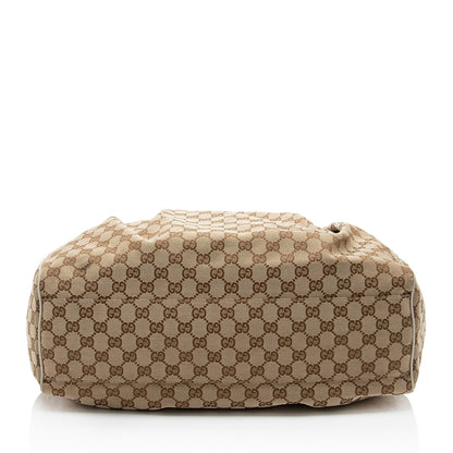 Gucci GG Canvas Sukey Large Tote (SHF-BJePFB)