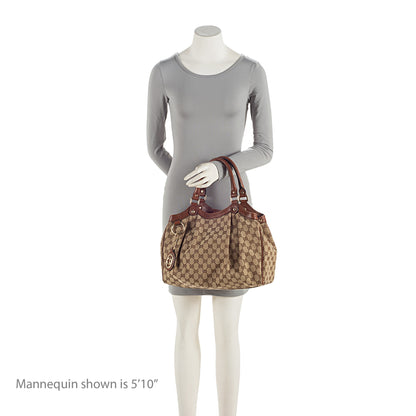 Gucci GG Canvas Sukey Medium Tote (SHF-dBsmlI)
