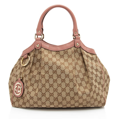 Gucci GG Canvas Sukey Medium Tote (SHF-3dmy1R)