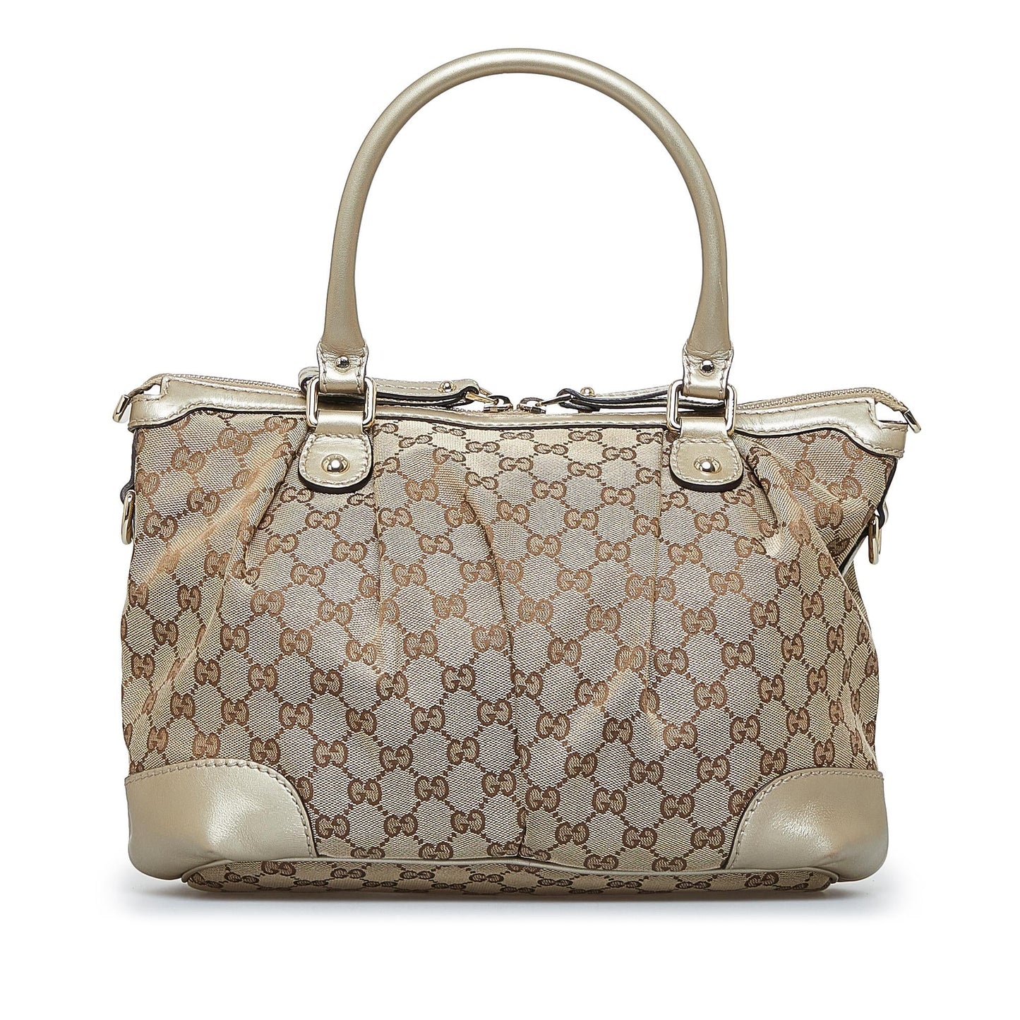 Gucci GG Canvas Sukey Satchel (SHG-Qp9hPO)