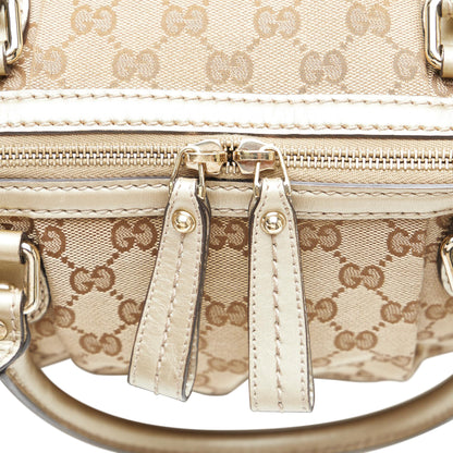 Gucci GG Canvas Sukey Satchel (SHG-Qp9hPO)