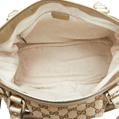 Gucci GG Canvas Sukey Satchel (SHG-Qp9hPO)