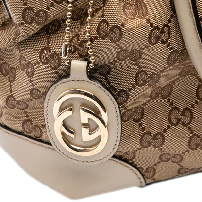 Gucci GG Canvas Sukey Satchel